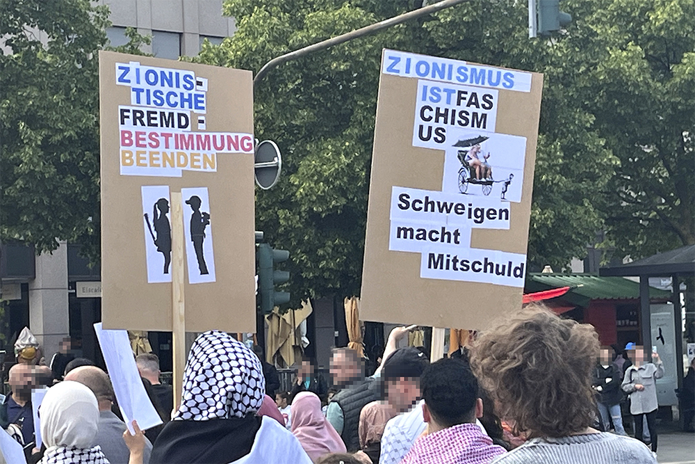 17. Mai 2025 „Nakba-Tag“ Wiesbaden © EmWe